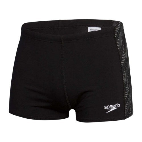 Front - Speedo Mens Hyperboom Aquashort Swim Shorts