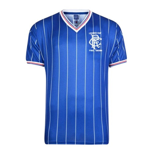 Front - Score Draw Unisex Adult Rangers FC T-Shirt