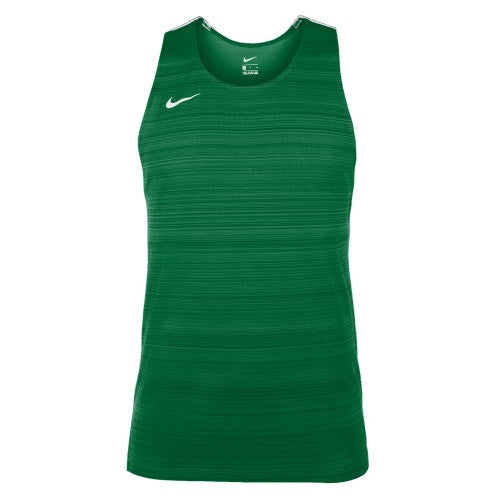 Front - Nike Mens Swoosh Crew Neck Sleeveless Jersey