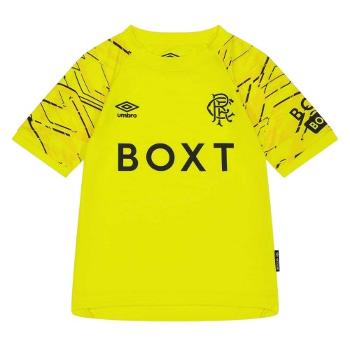 Front - Umbro Childrens/Kids 2025/2026 Rangers FC Goalkeeper Jersey