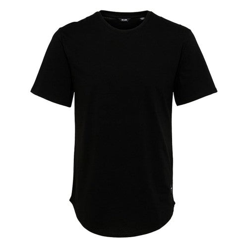 Front - Only and Sons Mens Crew Neck Oversized T-Shirt