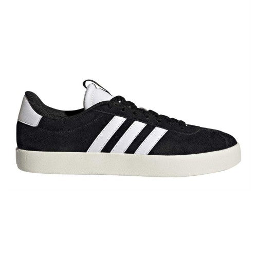 Front - Adidas Womens/Ladies VL Court 3.0 Leather Flat Trainers