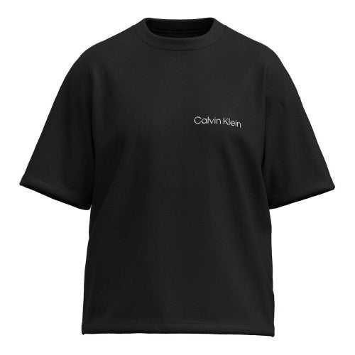 Front - Calvin Klein Mens Logo Crew Neck T-Shirt