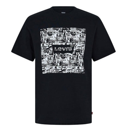 Front - Levis Mens Comic T-Shirt