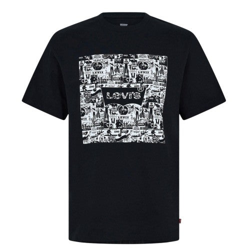 Front - Levis Mens Comic T-Shirt