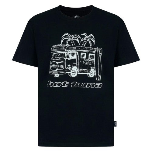Front - Hot Tuna Mens Campervan T-Shirt