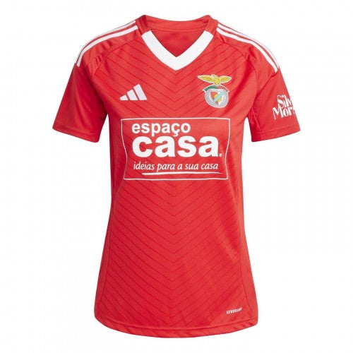Front - SL Benfica Womens/Ladies Adidas Football Jersey