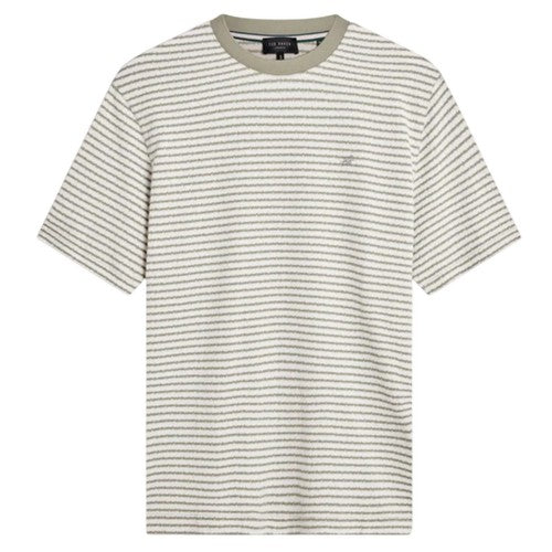 Front - Ted Baker Mens Striped T-Shirt