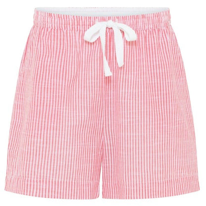 Front - CCDK Copenhagen Womens/Ladies Vicy Striped Pyjama Shorts