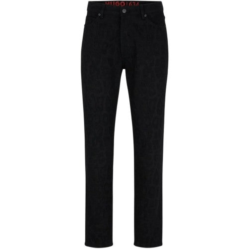 Front - Hugo Mens 5 Pockets Slim Jeans