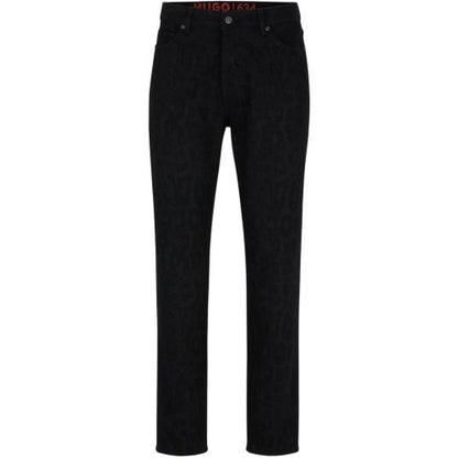 Front - Hugo Mens 5 Pockets Slim Jeans