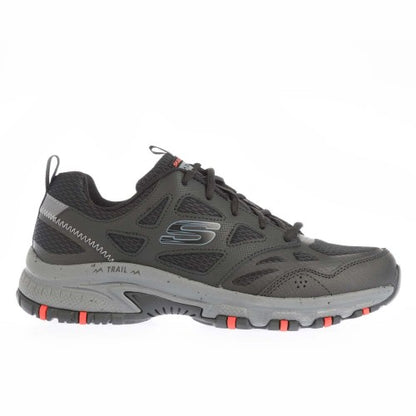 Front - Skechers Mens Hillcrest - Vast Adventure Trail Leather Trainers