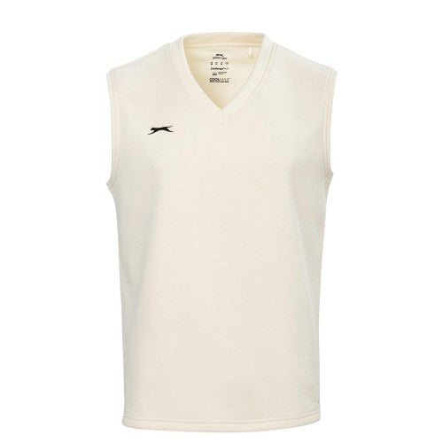 Front - Slazenger Mens Cricket Sweater Vest