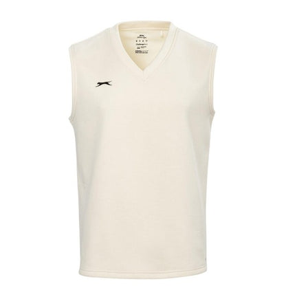 Front - Slazenger Mens Cricket Sweater Vest