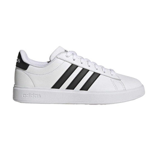 Front - Adidas Womens/Ladies Grand Court Platform Trainers