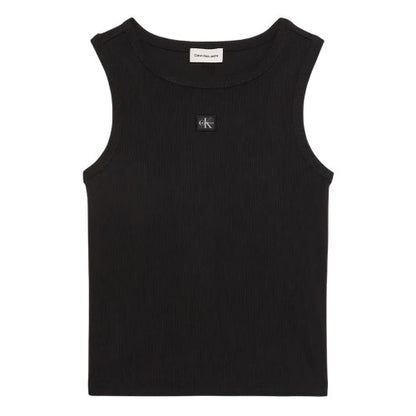 Front - Calvin Klein Womens/Ladies Plain Tank Top