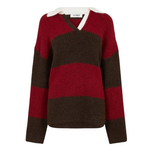 Front - 4th & Reckless Womens/Ladies Collared Oversized Sweater Top