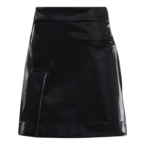Front - Adidas Womens/Ladies Originals 3 Stripes Mini Skirt