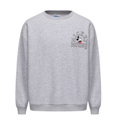 Front - Disney Womens/Ladies Mickey Mouse Crew Neck Sweatshirt