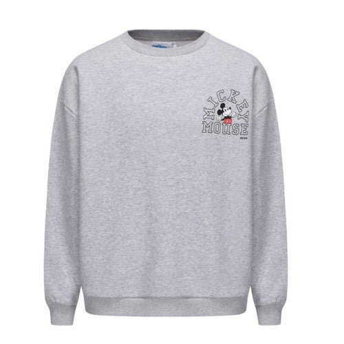 Front - Disney Womens/Ladies Mickey Mouse Crew Neck Sweatshirt