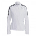 Front - Adidas Womens/Ladies Marathon 3 Stripes Jacket