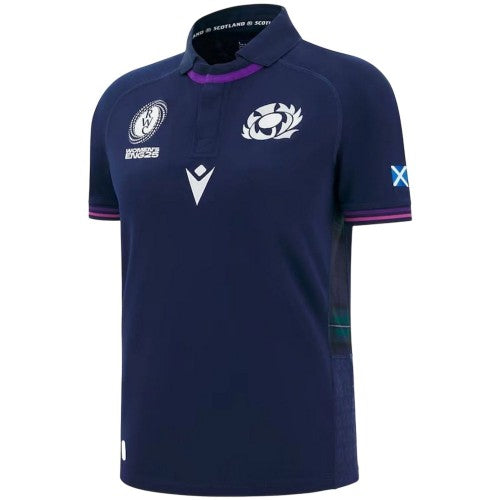 Front - Scotland RU Womens/Ladies 2025/2026 Tartan Home Shirt