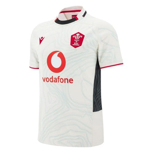 Front - Wales RU Childrens/Kids 2025/2026 Crest Away Shirt