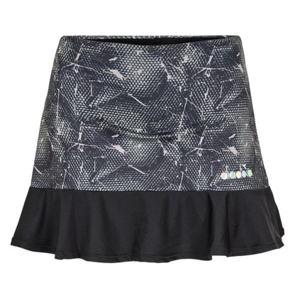 Front - Diadora Womens/Ladies Abstract Tennis Skirt