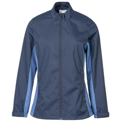 Front - Slazenger Womens/Ladies Contrast Panel Water Resistant Jacket