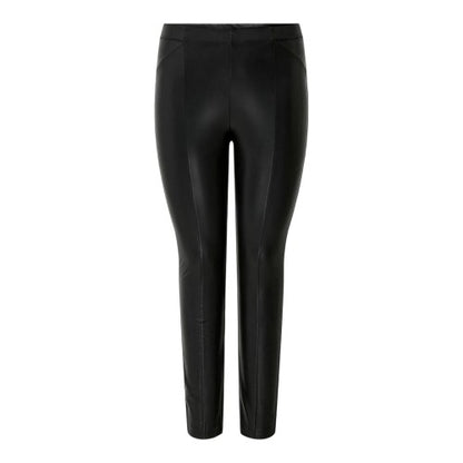 Front - Only Womens/Ladies Faux Leather High Waist Leggings