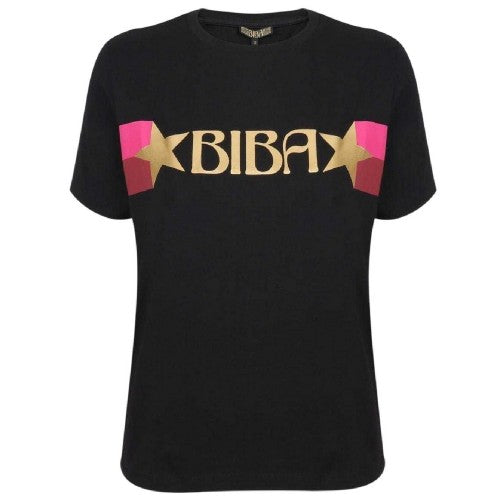 Front - Biba Womens/Ladies Stars Cotton T-Shirt
