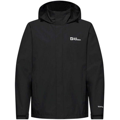 Front - Jack Wolfskin Mens Trailtime Waterproof Jacket