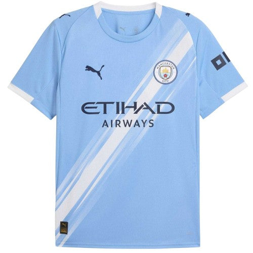 Front - Puma Mens 25/26 Manchester City FC Home Jersey
