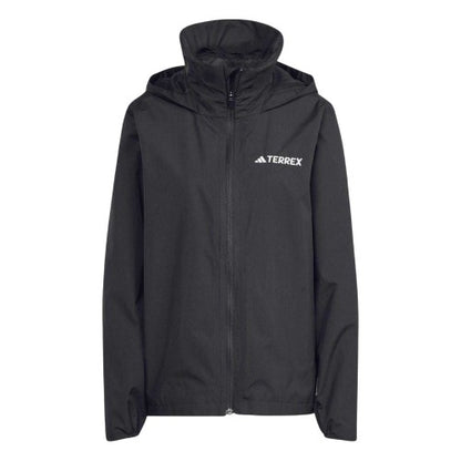 Front - Adidas Womens/Ladies Essentials Waterproof Jacket