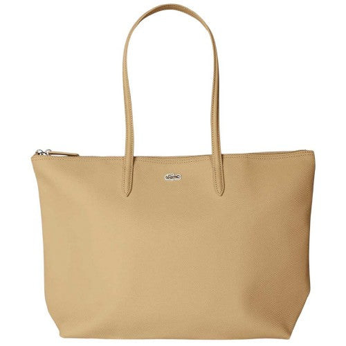 Front - Lacoste Womens/Ladies Large PVC Tote Bag