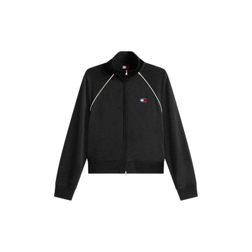 Front - Tommy Jeans Womens/Ladies Badge Track Jacket
