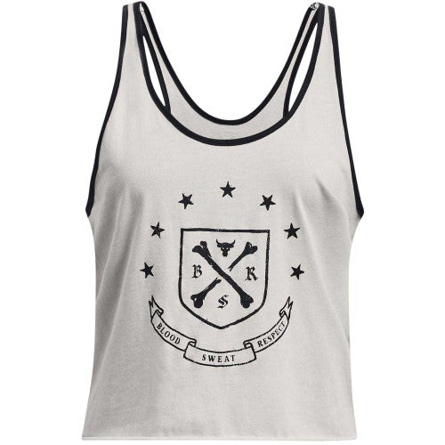 Front - Under Armour Womens/Ladies Project Rock Relaxed Fit Tank Top