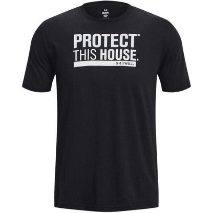 Front - Under Armour Mens Protect This House Crew Neck T-Shirt
