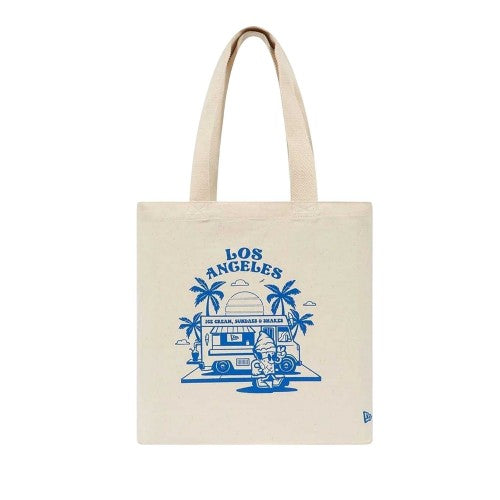 Front - New Era Los Angeles Canvas Tote Bag