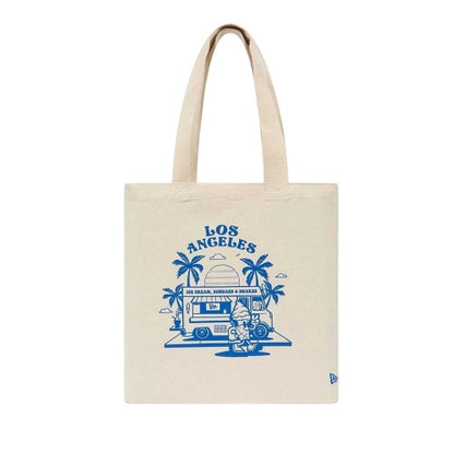 Front - New Era Los Angeles Canvas Tote Bag