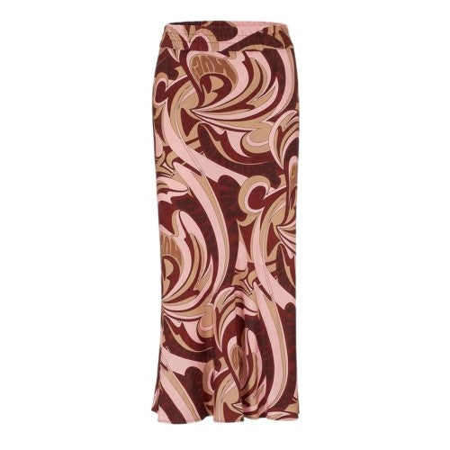 Front - Hugo Womens/Ladies Ramale Abstract Slim Pencil Skirt