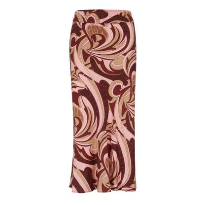 Front - Hugo Womens/Ladies Ramale Abstract Slim Pencil Skirt