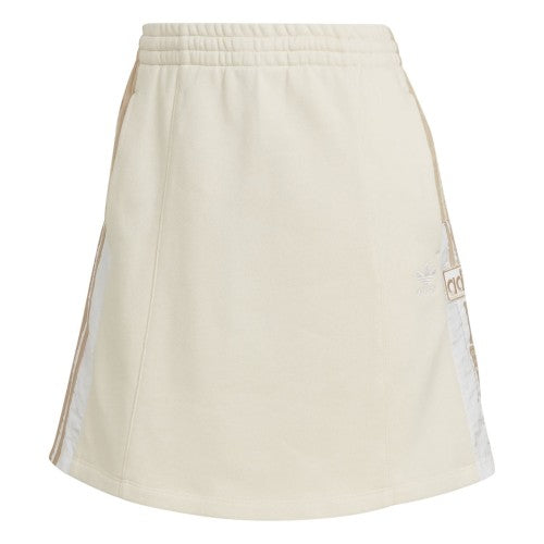Front - Adidas Womens/Ladies Originals Side Stripe Mini Skirt