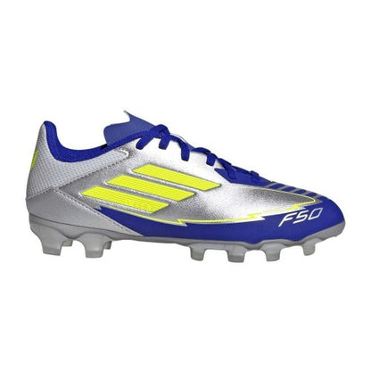 Front - Adidas Childrens/Kids F50 Messi Club Firm Ground Football Boots