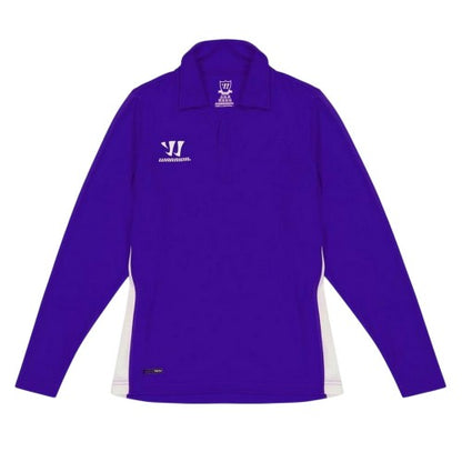 Front - Warrior Childrens/Kids Anfield Long-Sleeved Polo Shirt