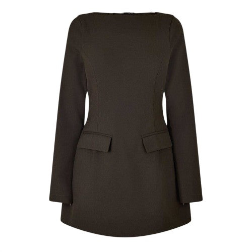 Front - Jack Wills Womens/Ladies Boat Neck Mini Dress