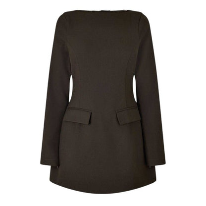 Front - Jack Wills Womens/Ladies Boat Neck Mini Dress