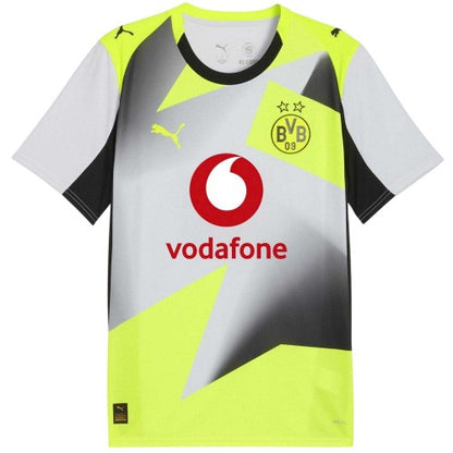 Front - Puma Mens 25/26 Borussia Dortmund Away Shirt