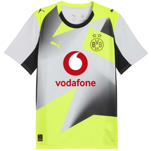 Front - Puma Mens 25/26 Borussia Dortmund Away Shirt