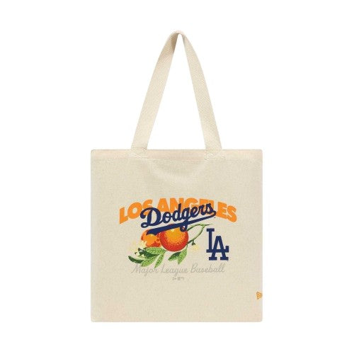 Front - New Era Los Angeles Dodgers Tote Bag